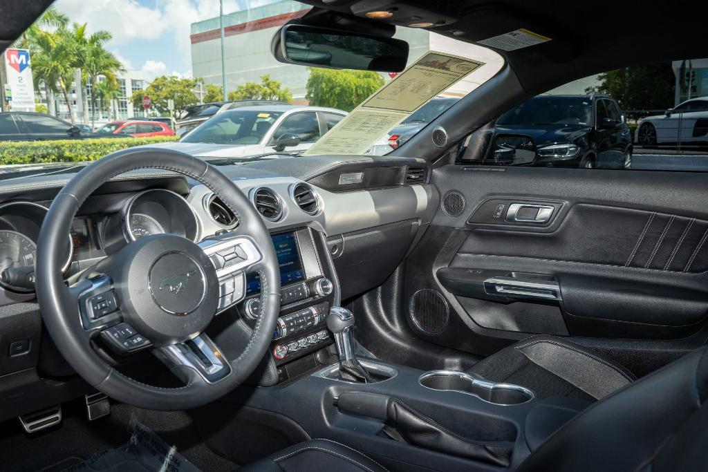 used 2021 Ford Mustang car, priced at $26,100