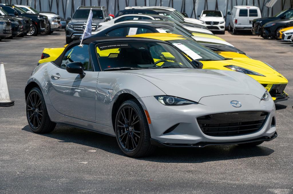 used 2024 Mazda MX-5 Miata car, priced at $31,221