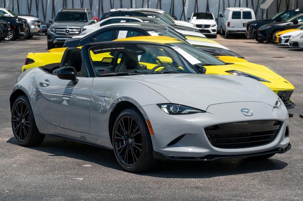 used 2024 Mazda MX-5 Miata car, priced at $31,221