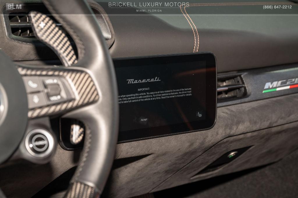 used 2022 Maserati MC20 car, priced at $170,900