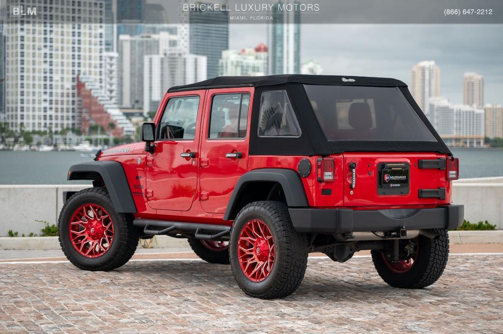 used 2015 Jeep Wrangler Unlimited car, priced at $19,000