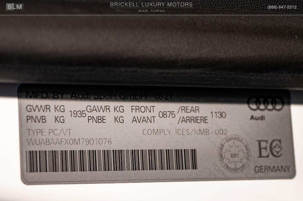 used 2021 Audi R8 car, priced at $149,629