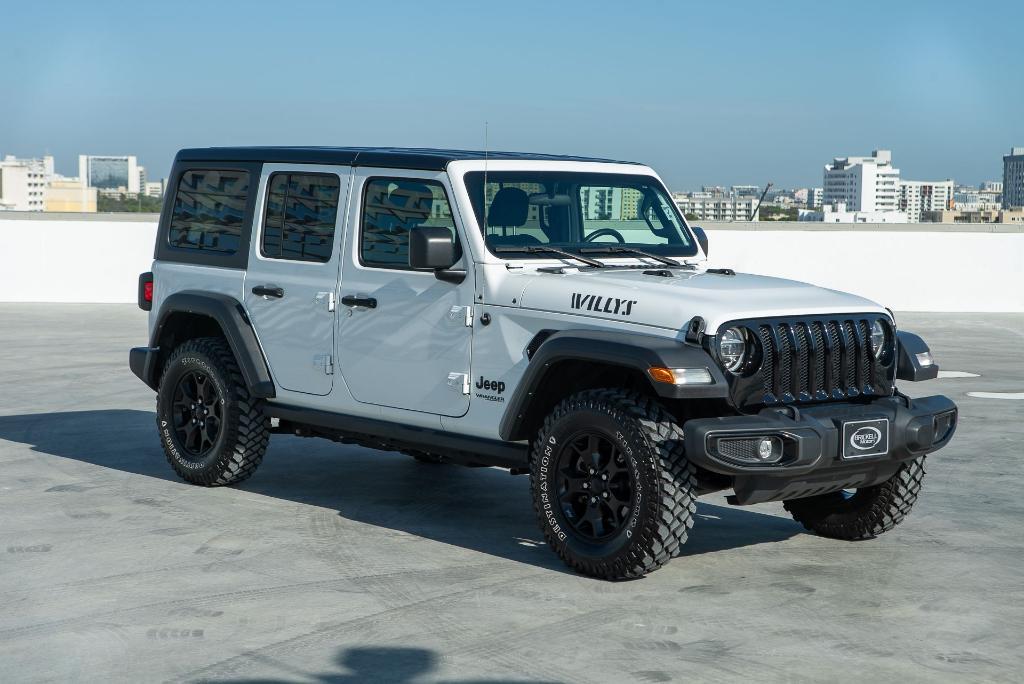 used 2021 Jeep Wrangler Unlimited car, priced at $28,608