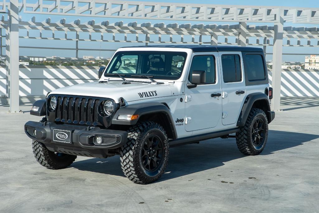 used 2021 Jeep Wrangler Unlimited car, priced at $28,921