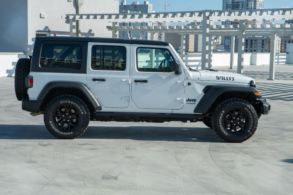 used 2021 Jeep Wrangler Unlimited car, priced at $28,608