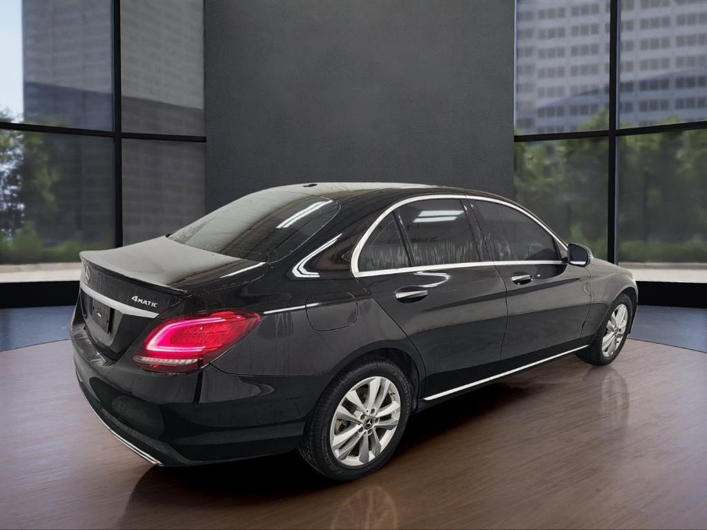 used 2019 Mercedes-Benz C-Class car, priced at $14,000