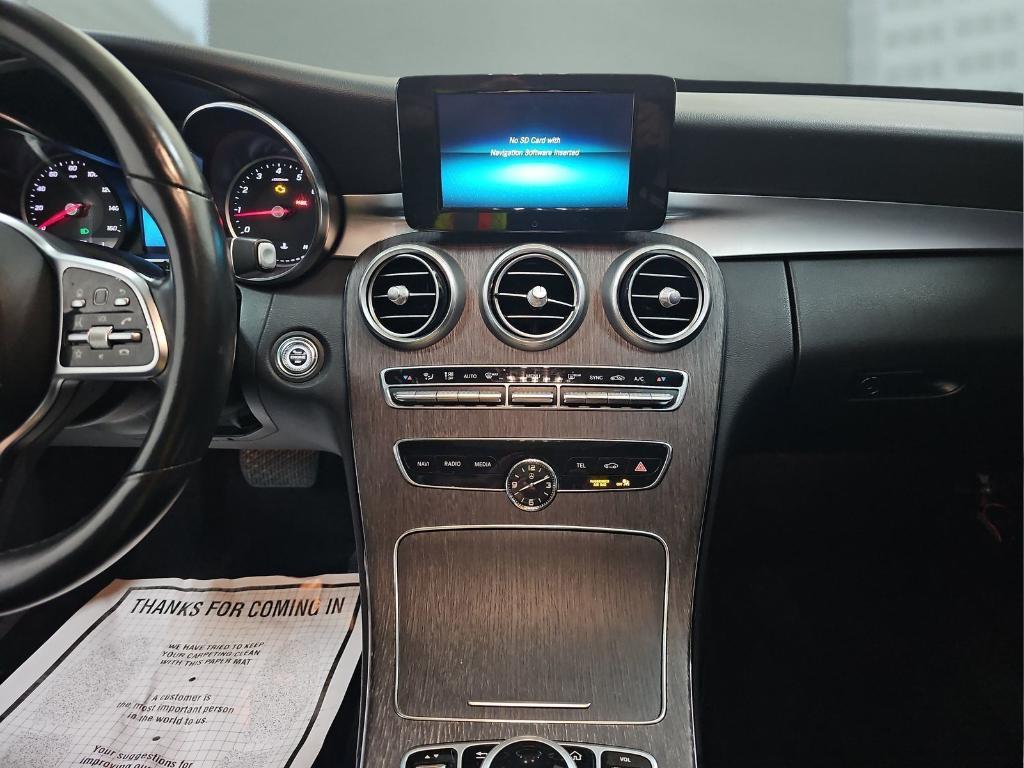used 2019 Mercedes-Benz C-Class car, priced at $14,000