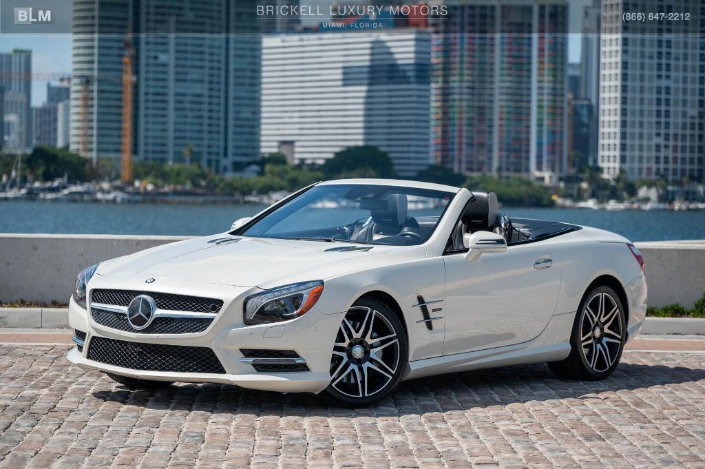 used 2015 Mercedes-Benz SL-Class car, priced at $41,448
