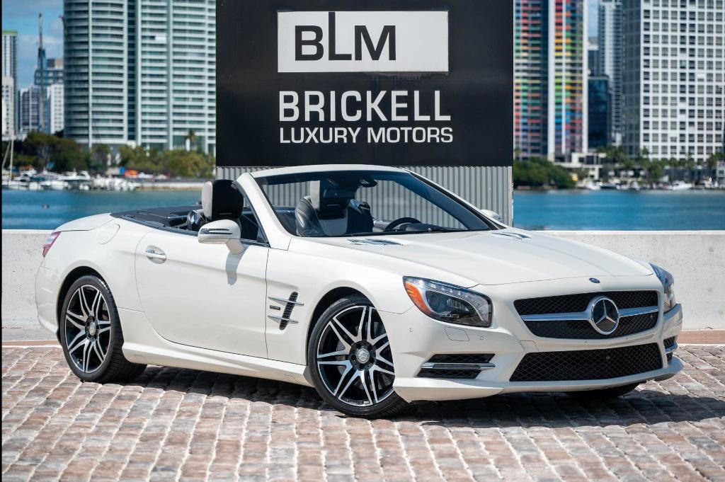 used 2015 Mercedes-Benz SL-Class car, priced at $41,448