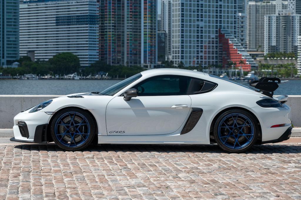 used 2024 Porsche 718 Cayman car, priced at $215,000