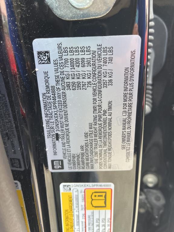 used 2023 Chevrolet Suburban car, priced at $65,933