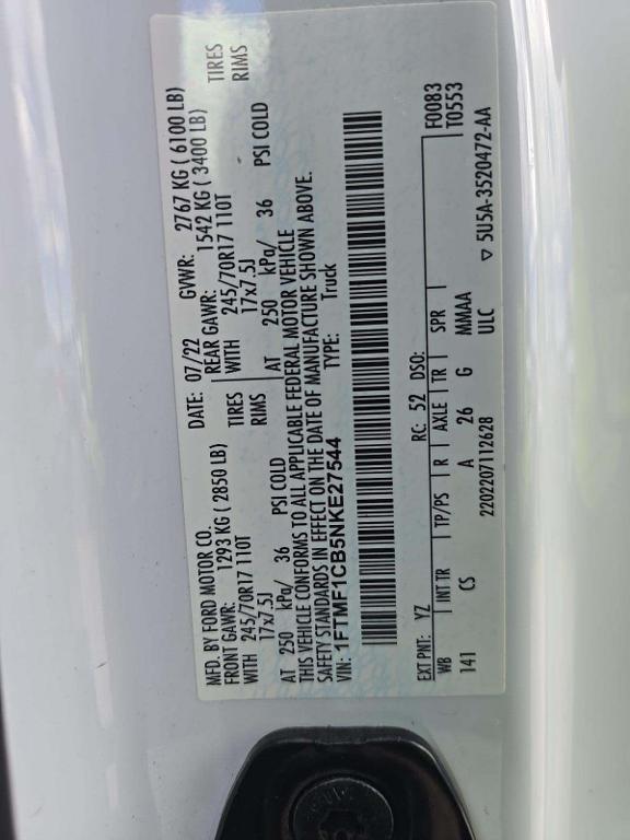 used 2022 Ford F-150 car, priced at $18,300