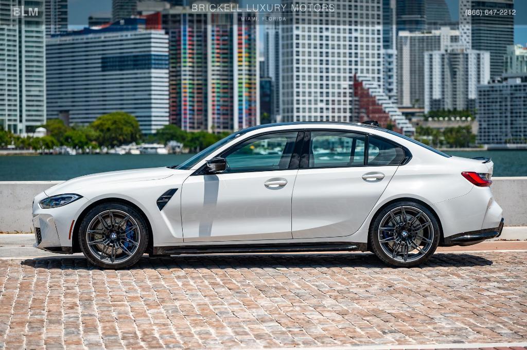 used 2022 BMW M3 car, priced at $70,941