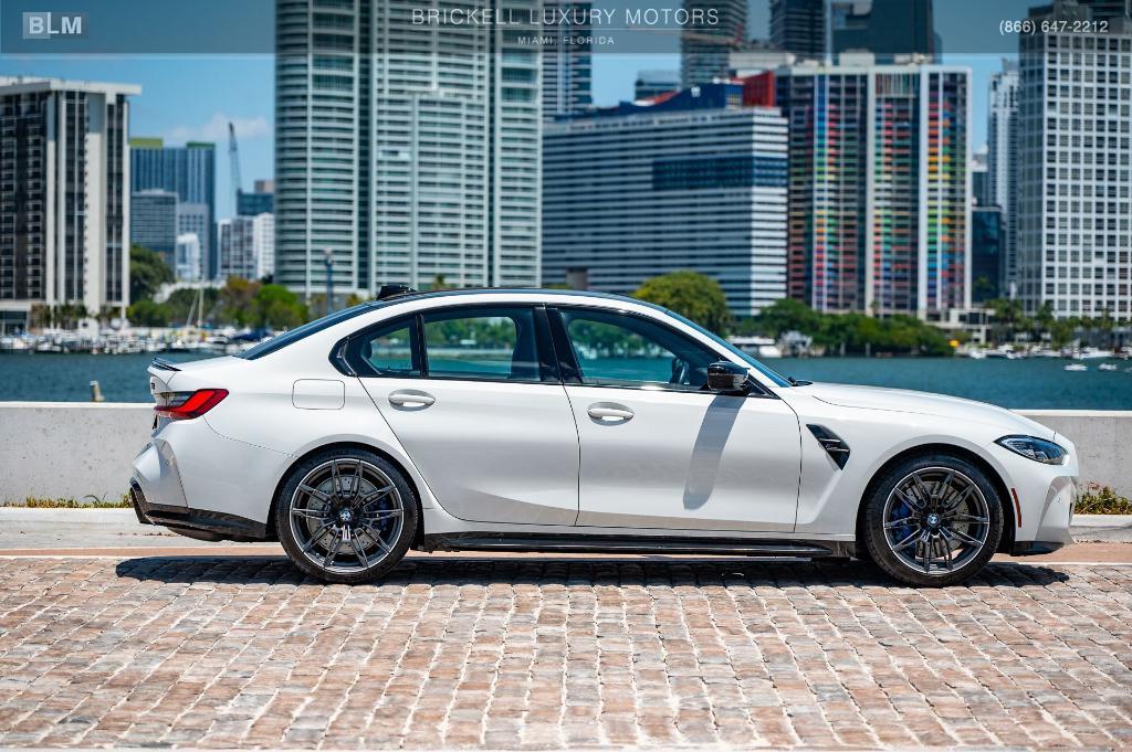 used 2022 BMW M3 car, priced at $68,247