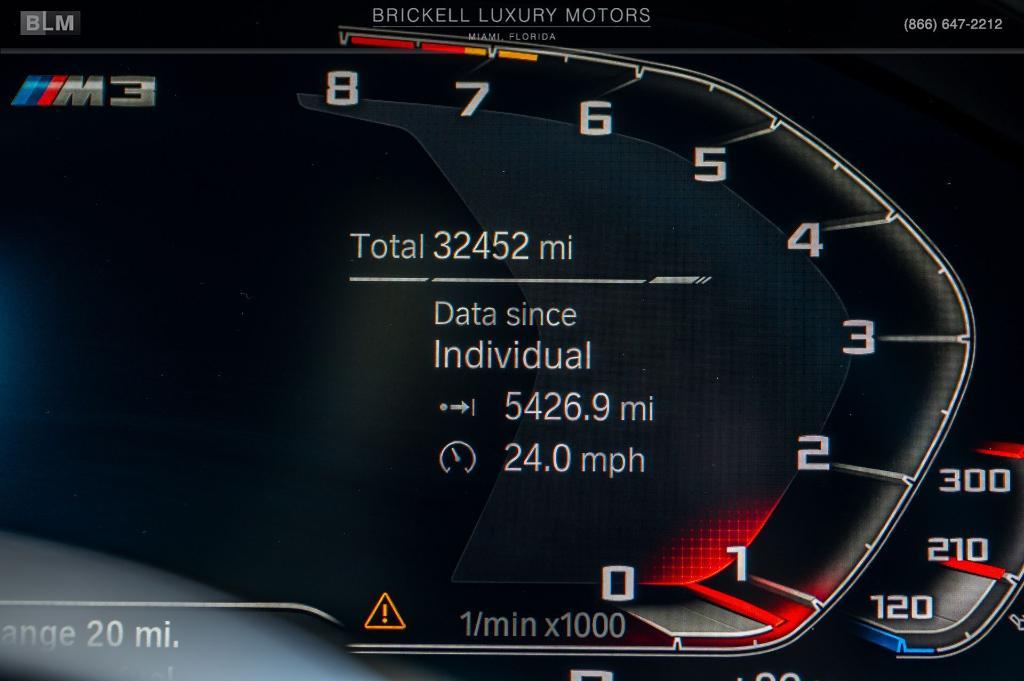 used 2022 BMW M3 car, priced at $68,247