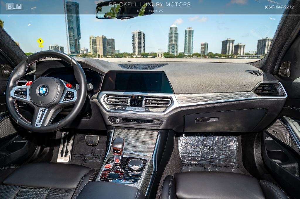 used 2022 BMW M3 car, priced at $70,941