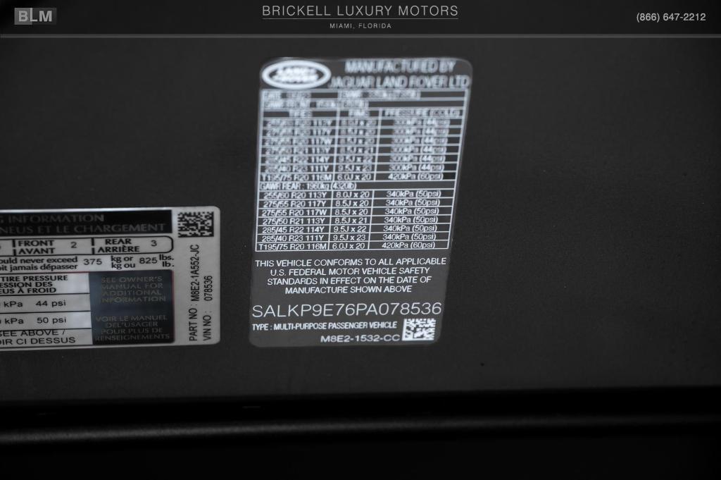 used 2023 Land Rover Range Rover car, priced at $102,910