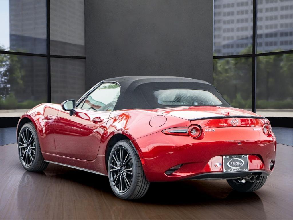 new 2025 Mazda MX-5 Miata car, priced at $36,691