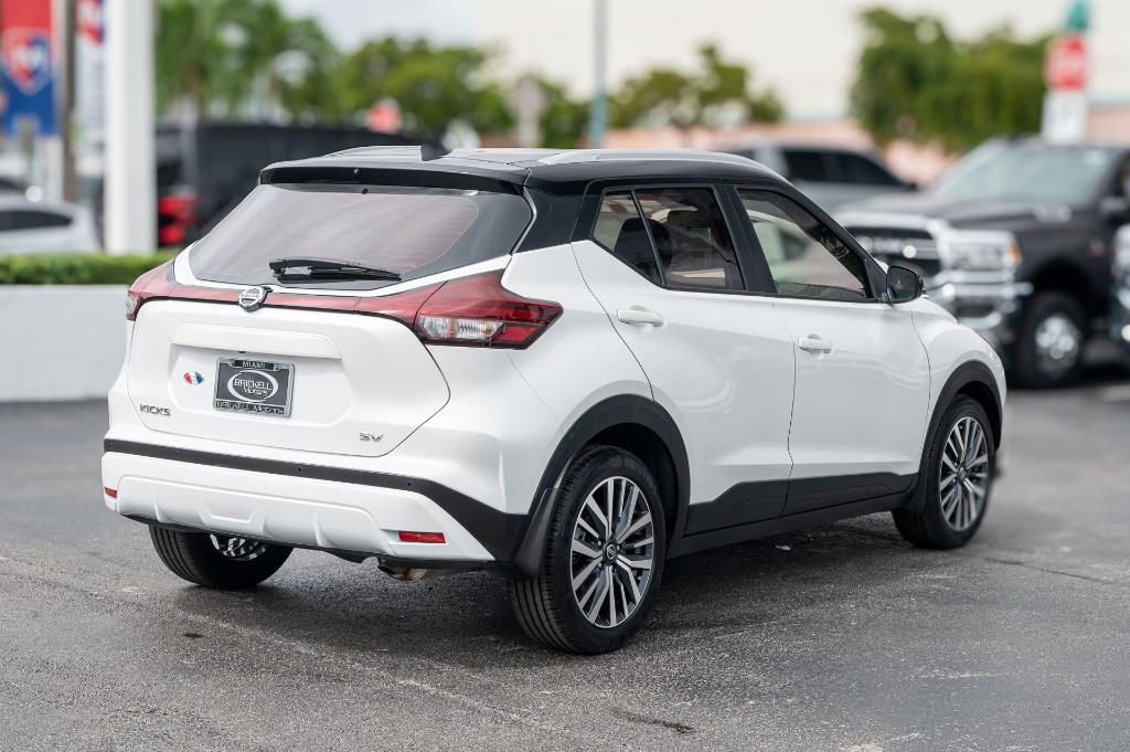 used 2021 Nissan Kicks car, priced at $15,196