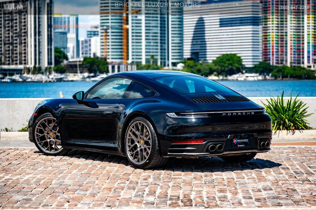 used 2021 Porsche 911 car, priced at $124,500