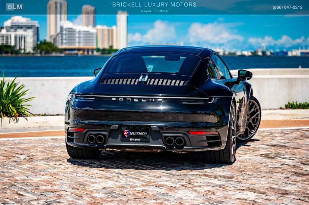 used 2021 Porsche 911 car, priced at $124,500