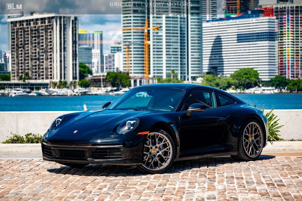 used 2021 Porsche 911 car, priced at $124,500