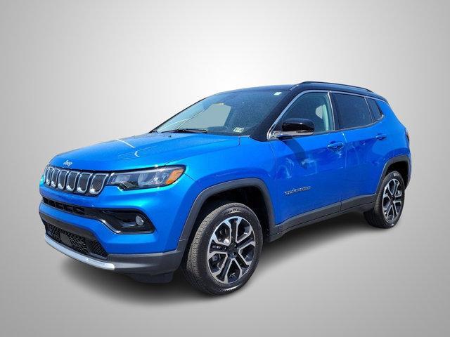 used 2022 Jeep Compass car, priced at $25,635