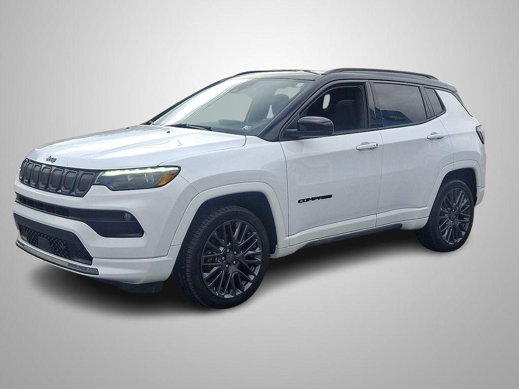used 2022 Jeep Compass car, priced at $22,450