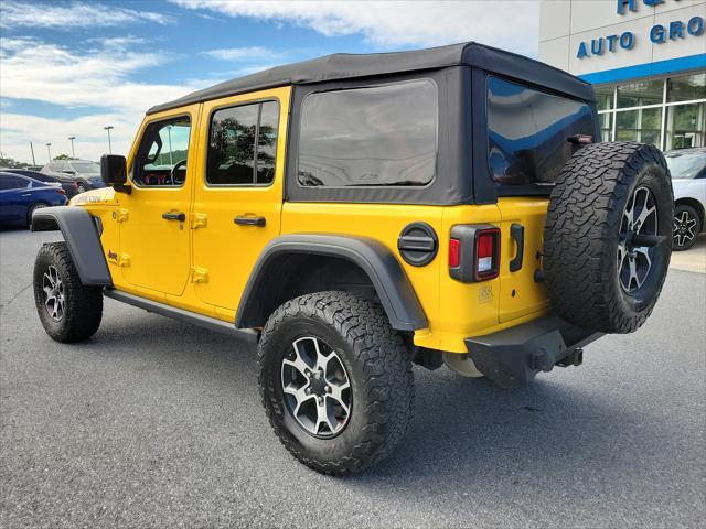 used 2020 Jeep Wrangler Unlimited car, priced at $38,150