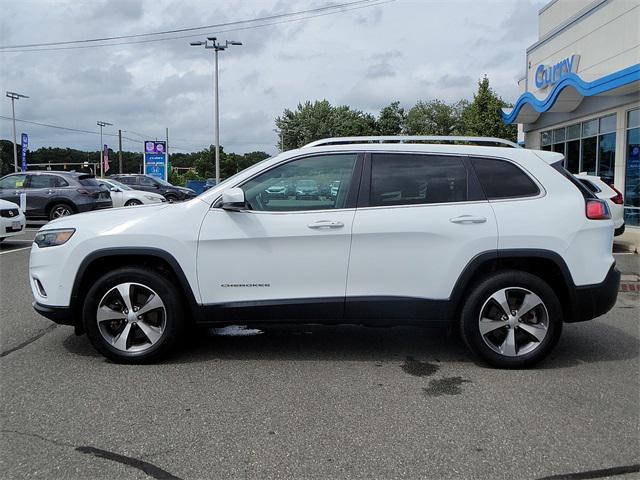 used 2021 Jeep Cherokee car, priced at $23,999