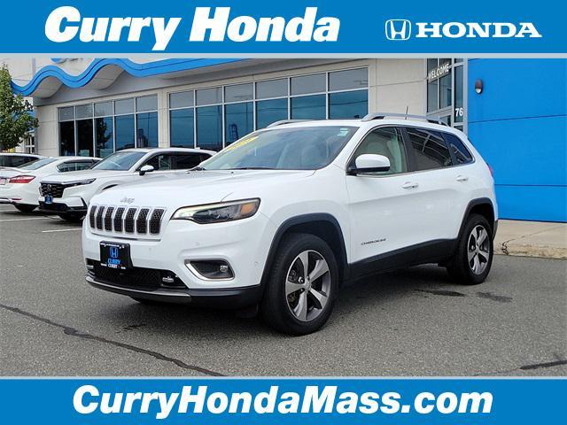 used 2021 Jeep Cherokee car, priced at $23,999