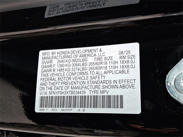 new 2026 Honda Passport car, priced at $46,245