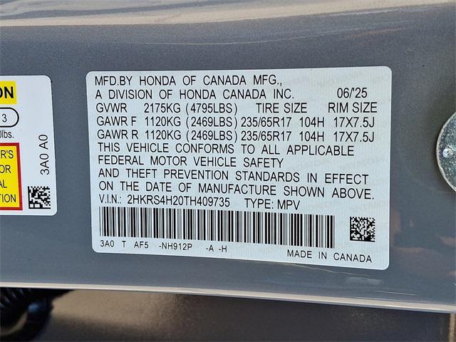 new 2026 Honda CR-V car, priced at $34,270