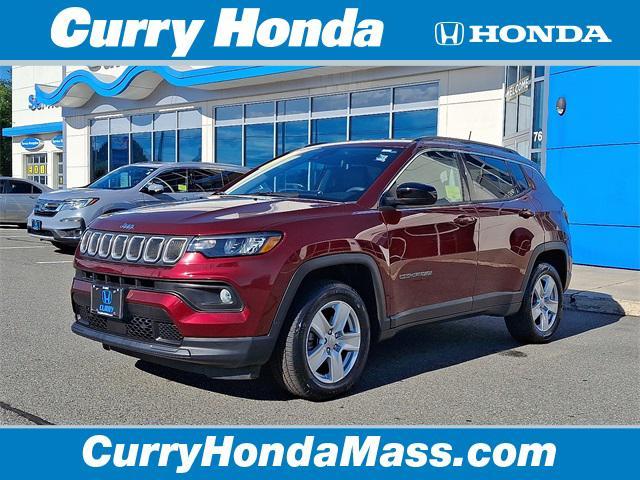 used 2022 Jeep Compass car, priced at $23,395