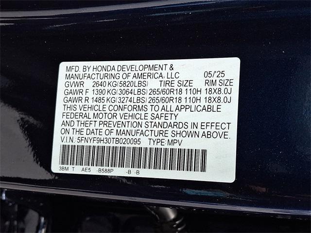 new 2026 Honda Passport car, priced at $46,710