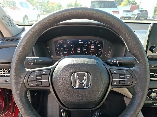 new 2025 Honda Accord car, priced at $32,165