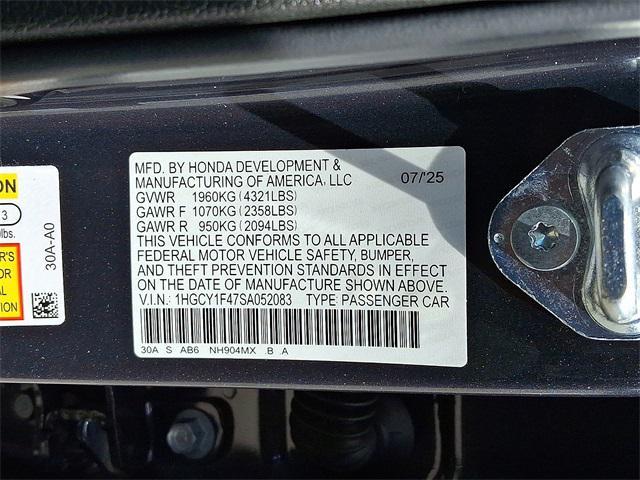 new 2025 Honda Accord car, priced at $31,710