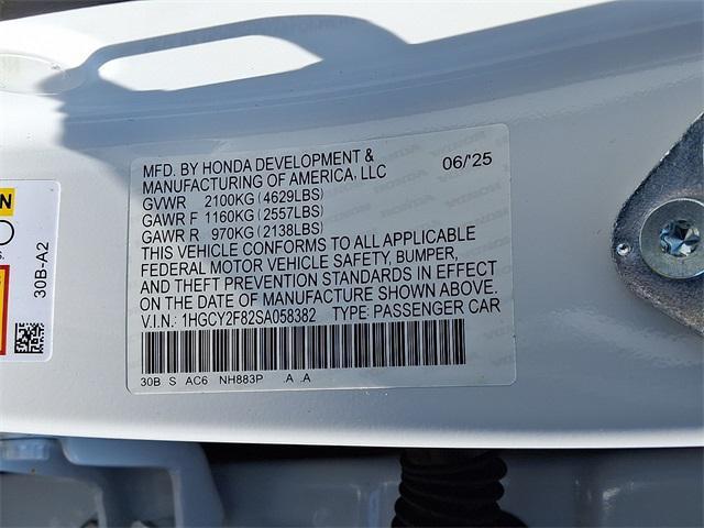 new 2025 Honda Accord Hybrid car, priced at $40,905