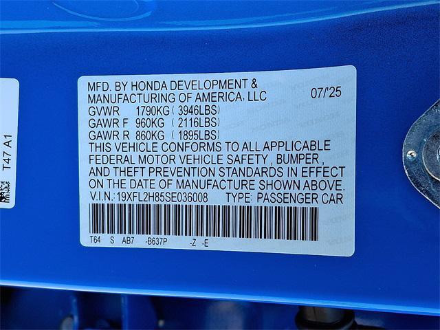 new 2025 Honda Civic car, priced at $29,055