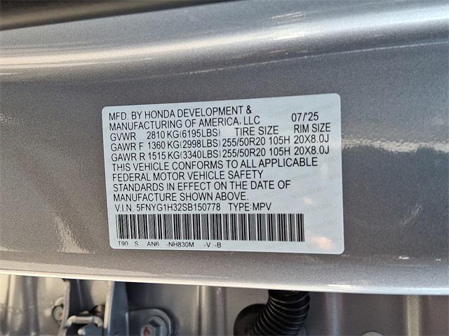 new 2025 Honda Pilot car, priced at $43,750