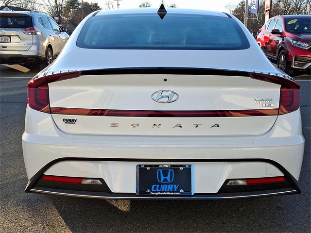 used 2022 Hyundai Sonata Hybrid car, priced at $20,991