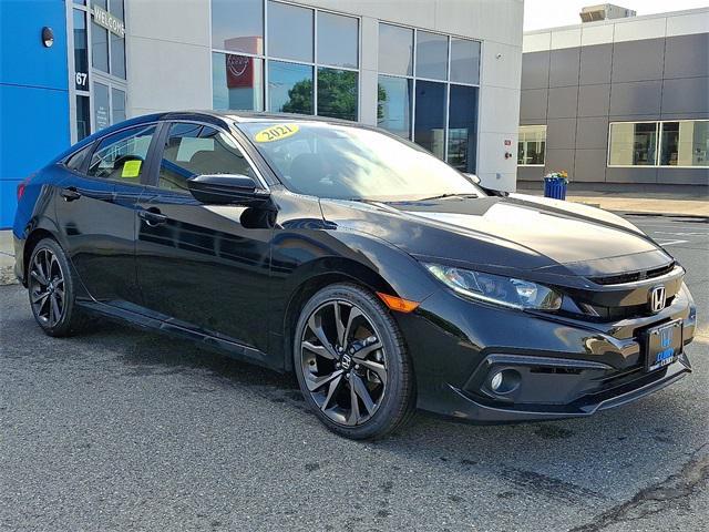 used 2021 Honda Civic car, priced at $20,791