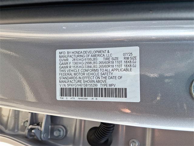 new 2025 Honda Pilot car, priced at $50,850