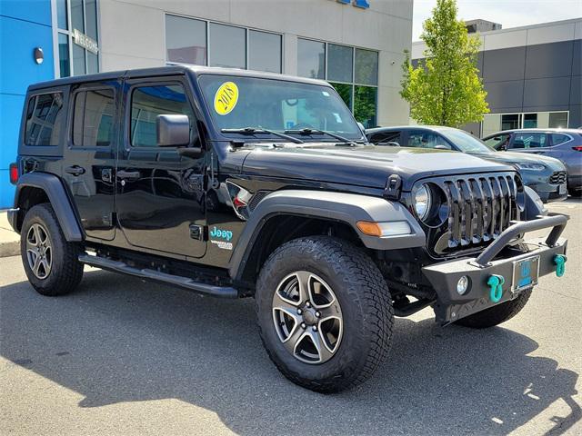 used 2018 Jeep Wrangler Unlimited car, priced at $25,991
