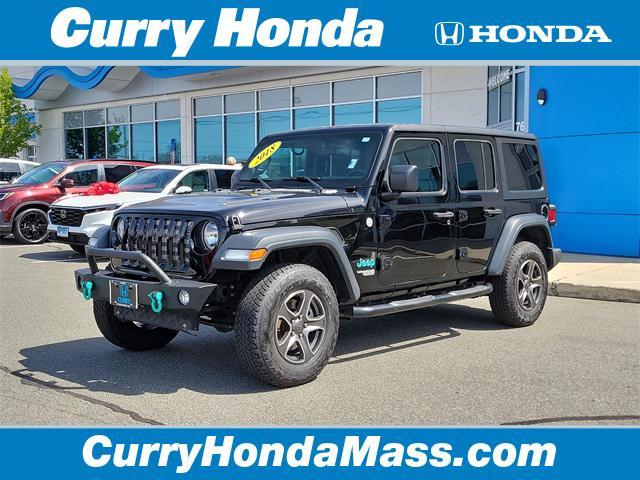 used 2018 Jeep Wrangler Unlimited car, priced at $25,595