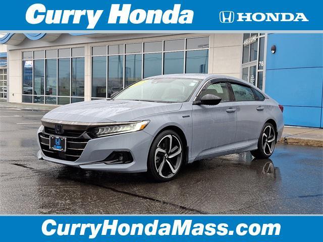 used 2022 Honda Accord Hybrid car, priced at $27,991