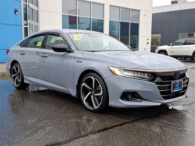 used 2022 Honda Accord Hybrid car, priced at $27,991