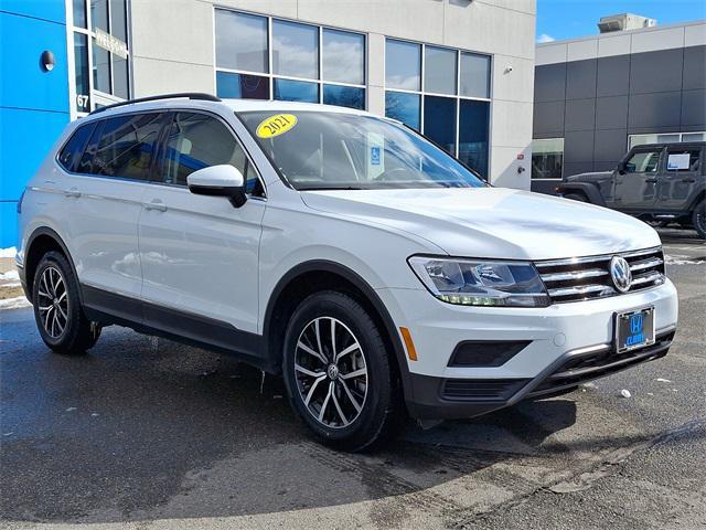 used 2021 Volkswagen Tiguan car, priced at $21,455