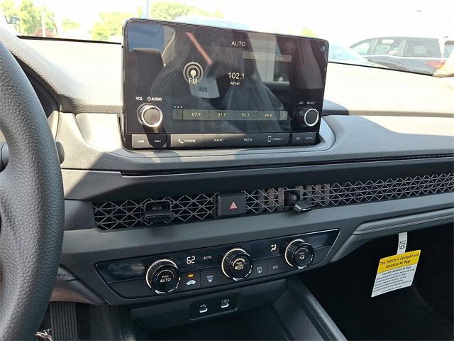 new 2025 Honda Accord car, priced at $29,445