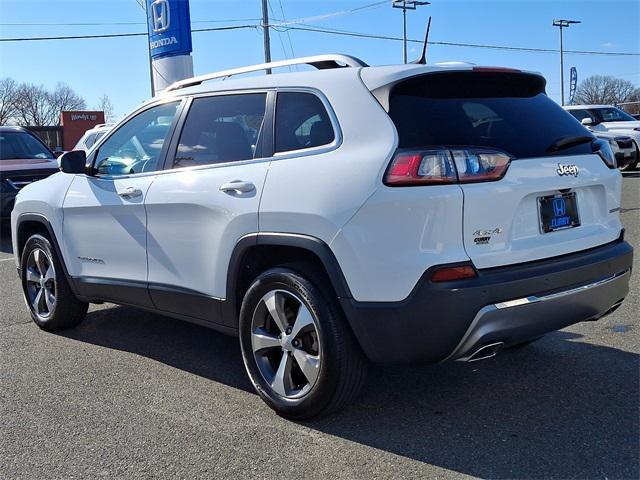 used 2021 Jeep Cherokee car, priced at $25,495